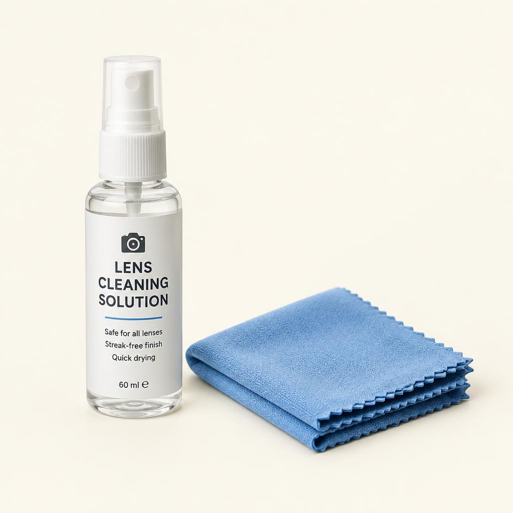 Lens Cleaning Spray & Microfiber Kit