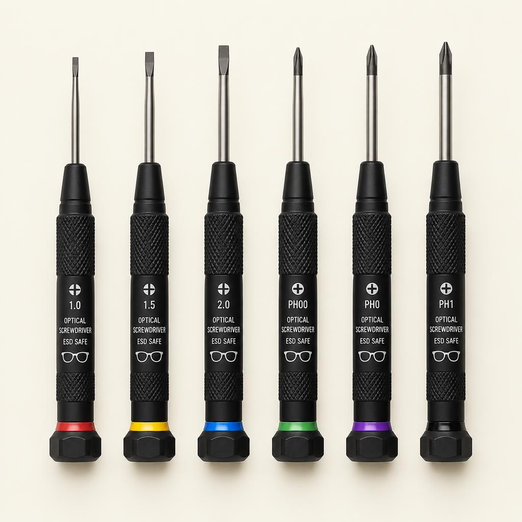 Precision Optical Screwdriver Set (6 pc)